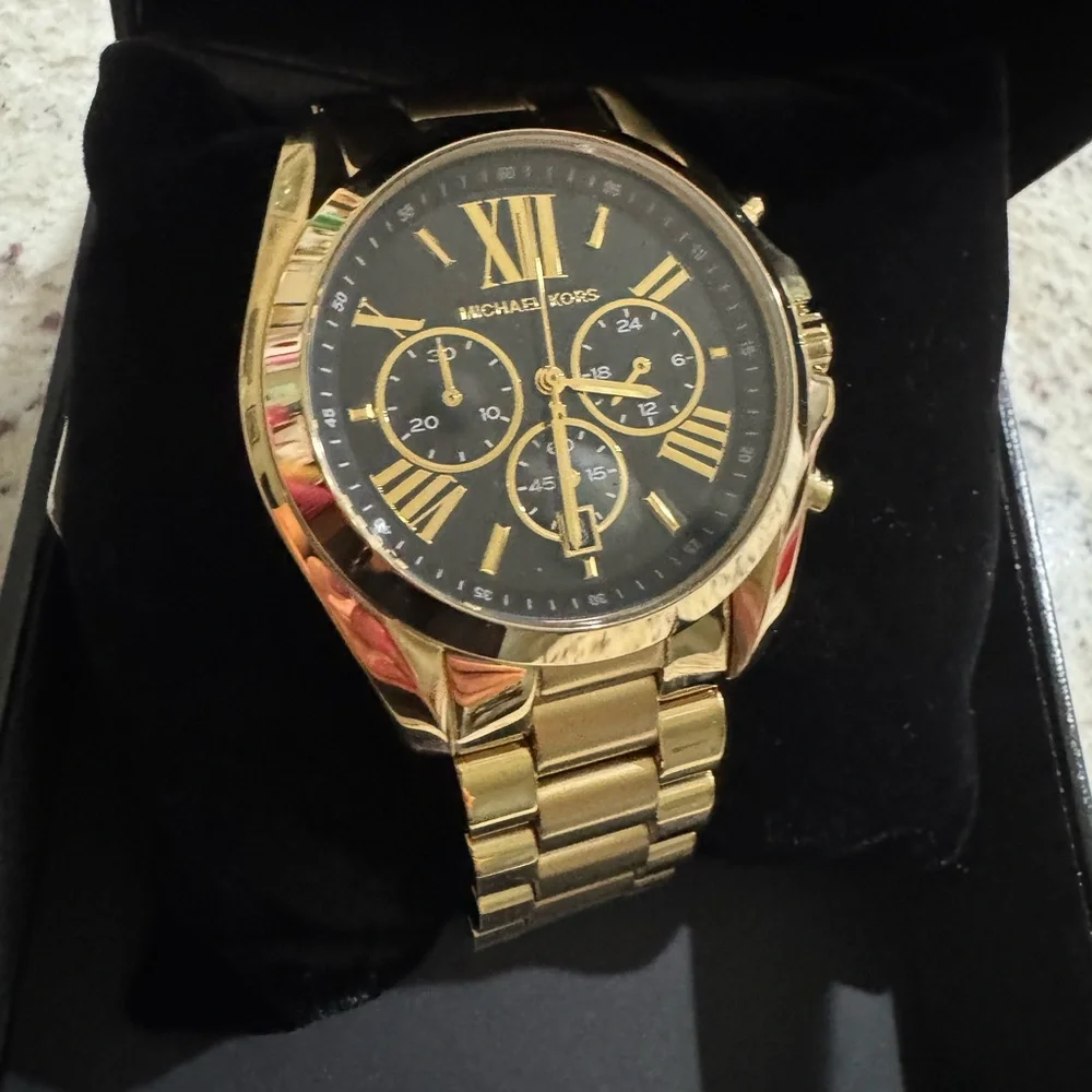 Michael Kors 45mm Bradshaw Watch EUC